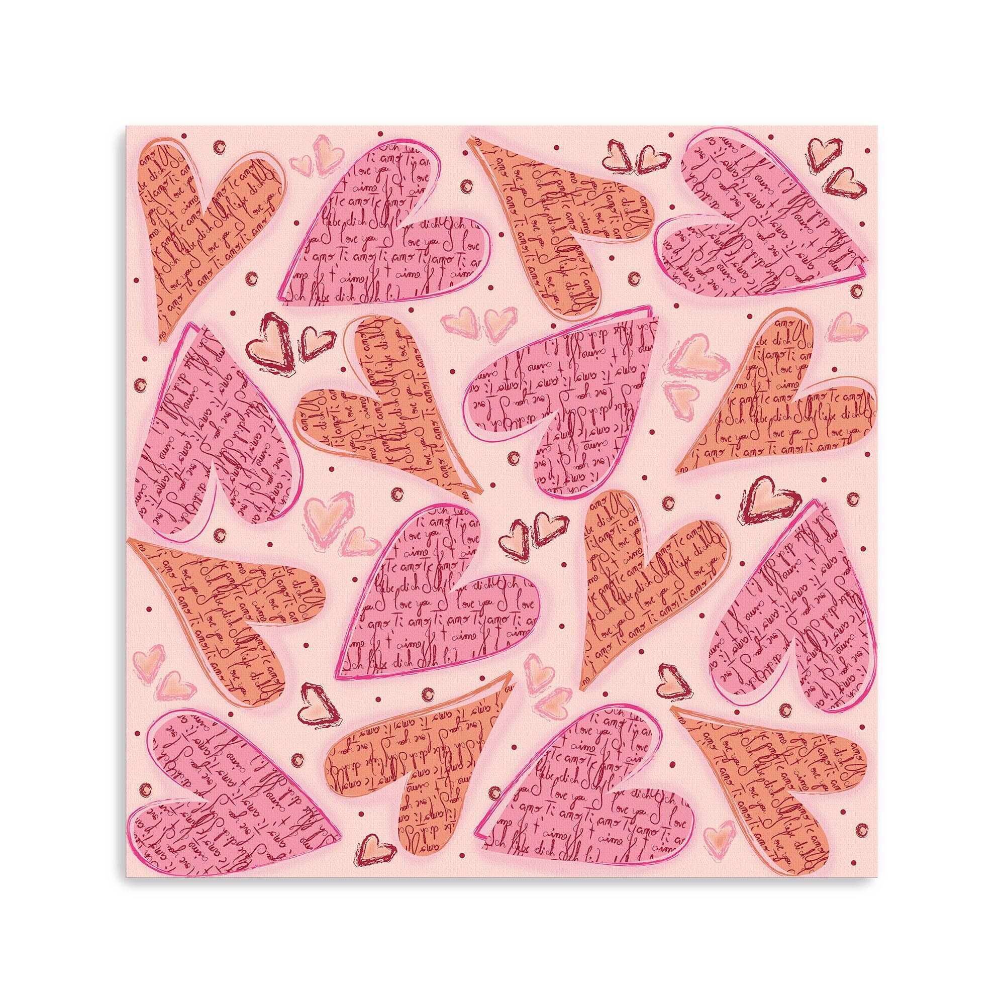 Write Love Canvas Giclée Art